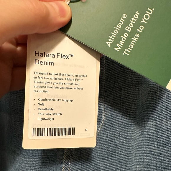NWT Halara Flex Denim Size M - Picture 7 of 10
